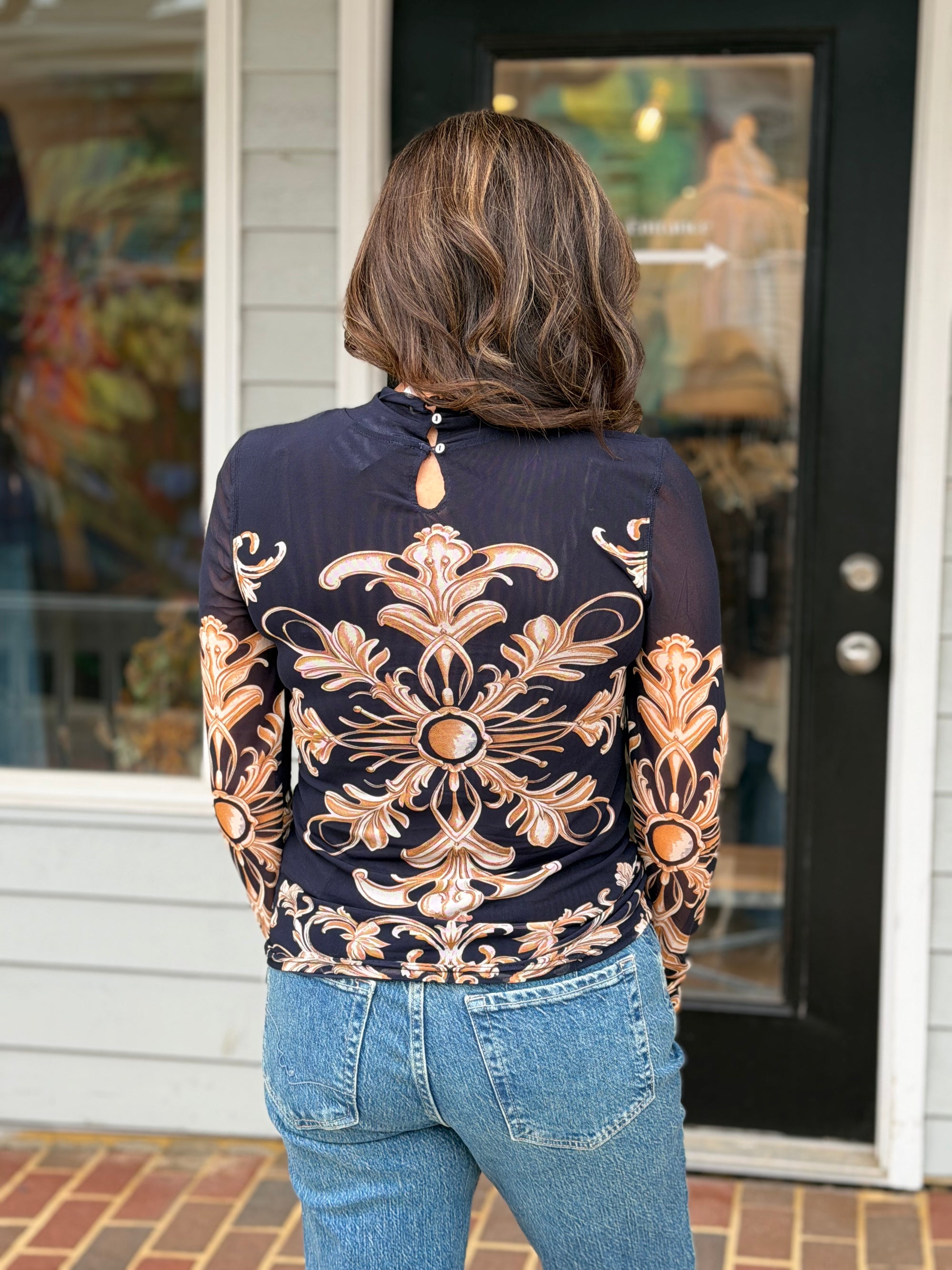 Free People-Jessa Long Sleeve Top