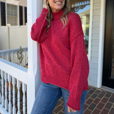 Mock Turtle Neck Sweater