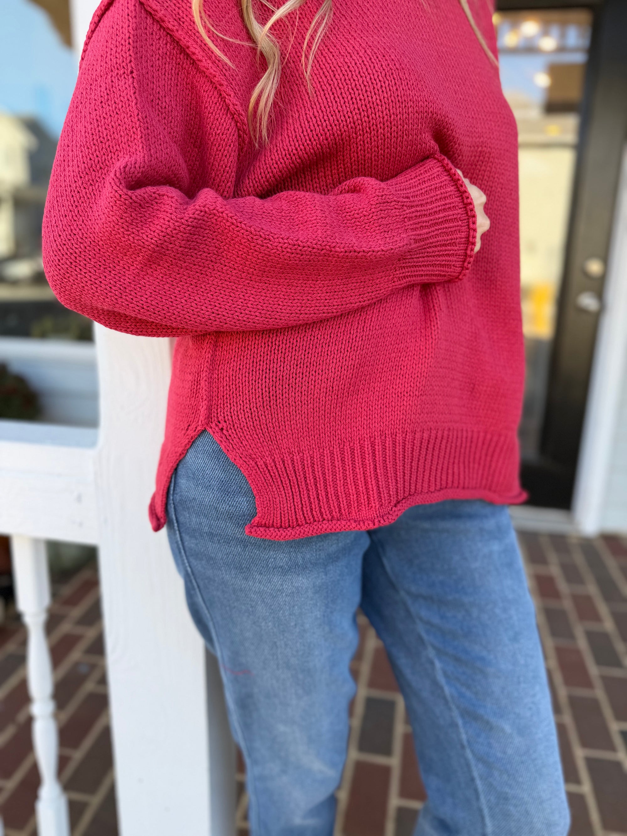 Mock Turtle Neck Sweater