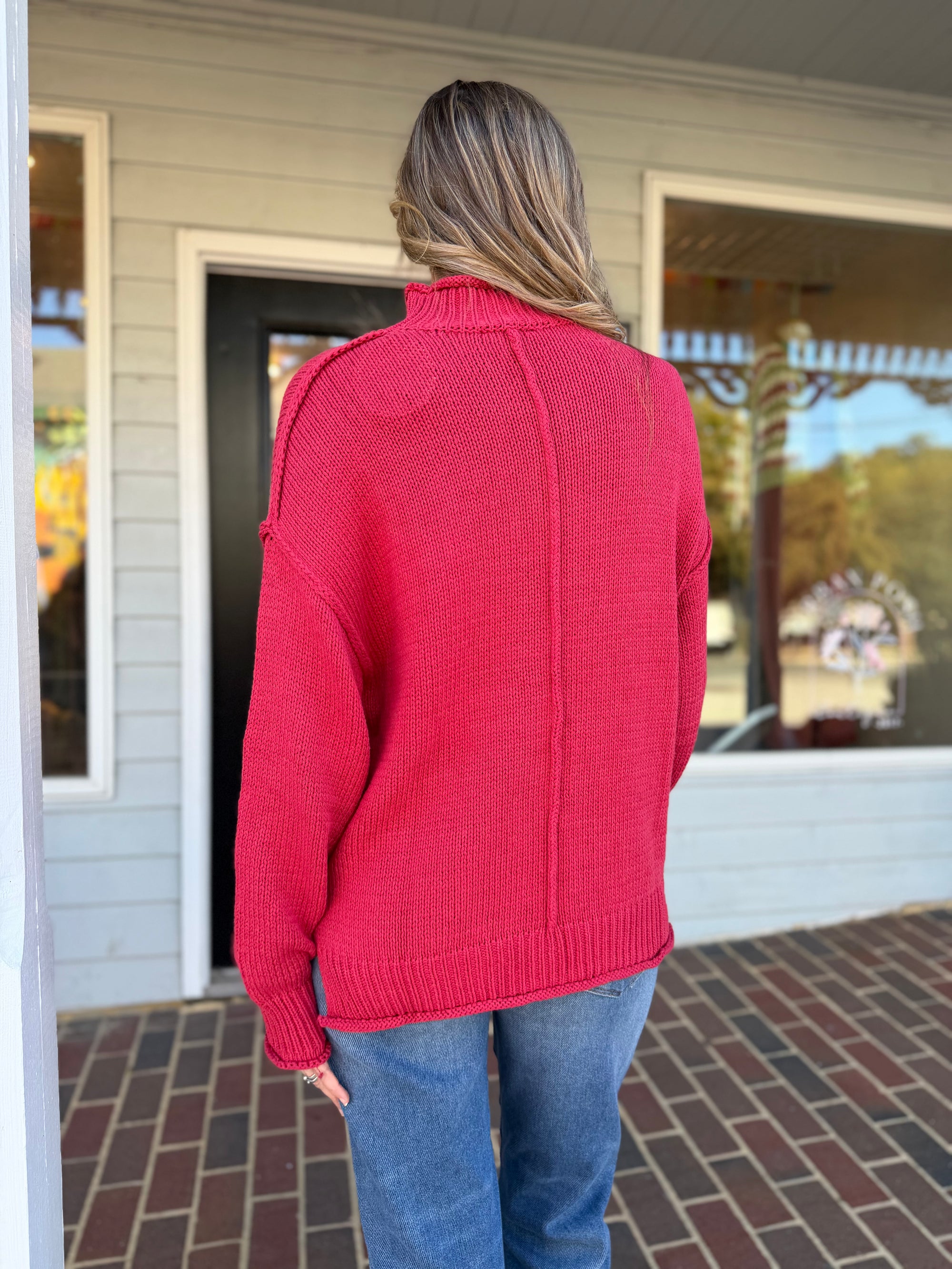 Mock Turtle Neck Sweater