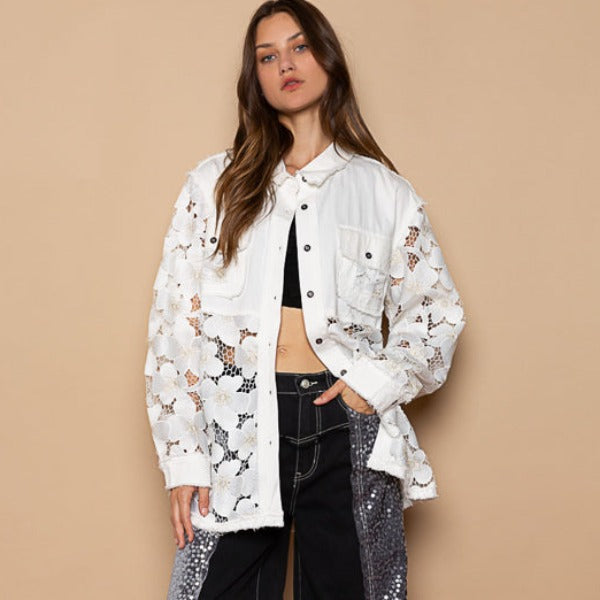 Lace Lover Shacket