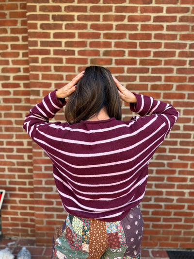 Timeless Striped Cardigan