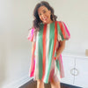 Sunset Stripe Dress