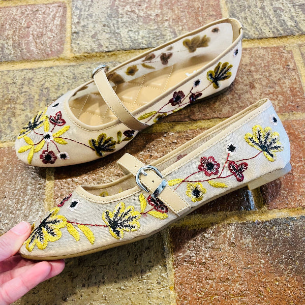 Bluet Mesh Mary Jane