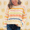 Spring Cable Knit Sweater