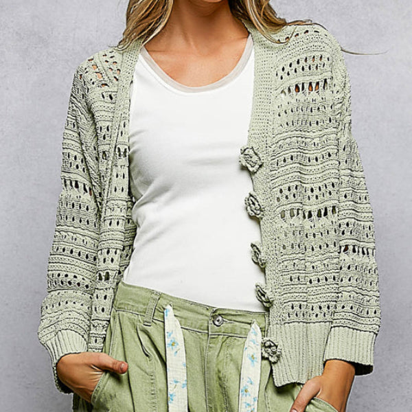 Petal Layer Cardigan