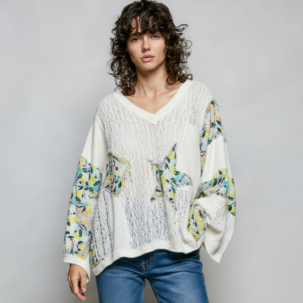 Star Knit Top