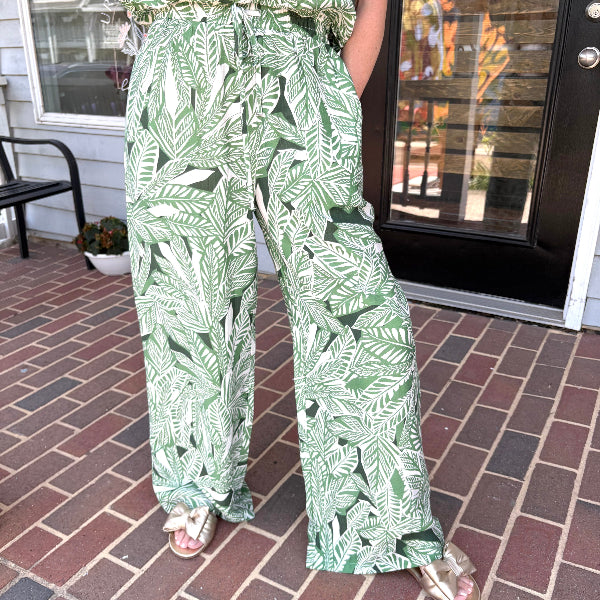 The Palm Wide Leg Pant
