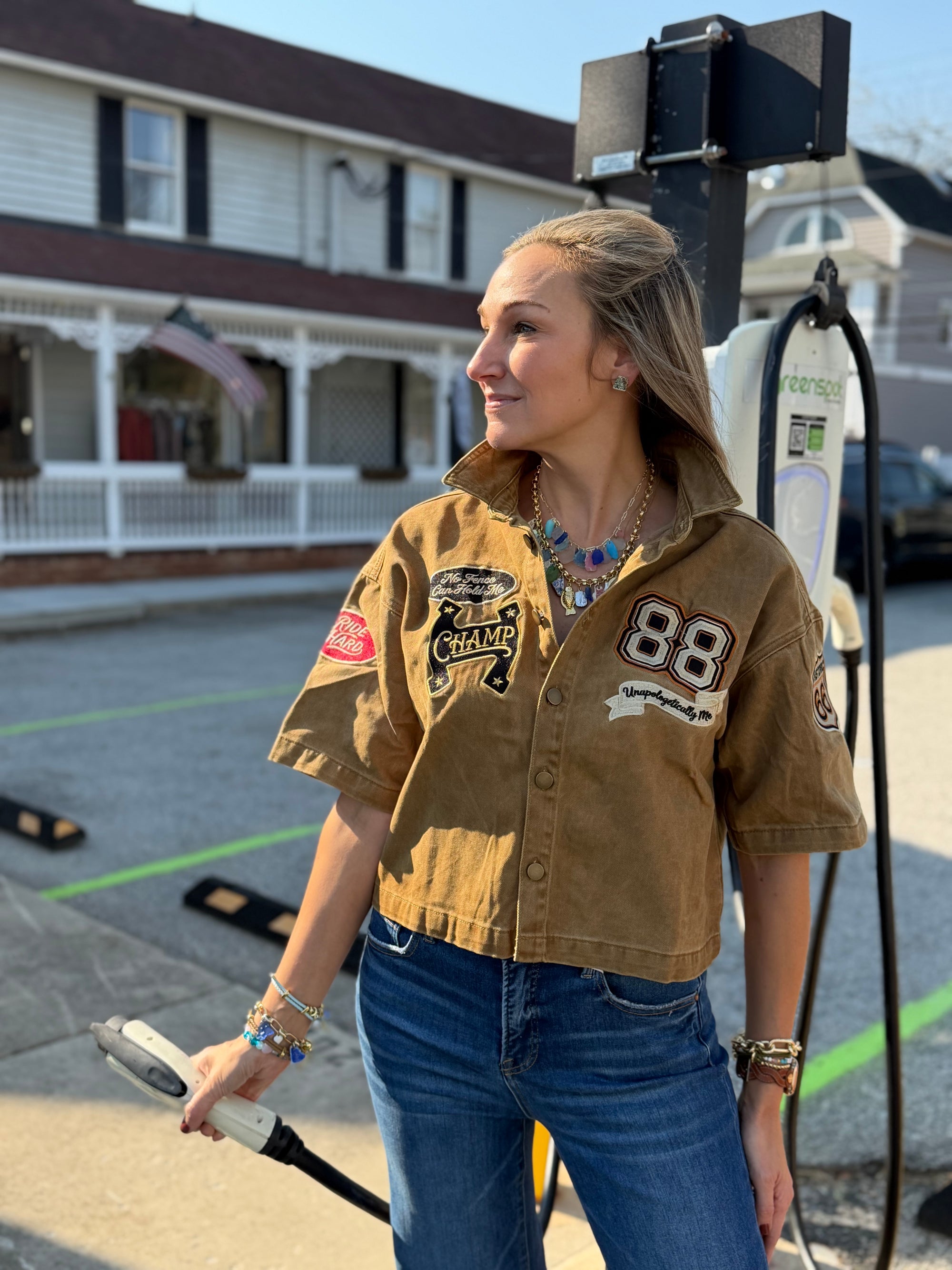 Varsity Patch Jacket