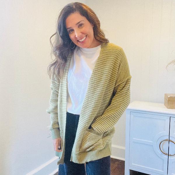 Waffle Wow Cardigan
