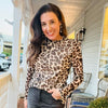 Mesh Cheetah Top