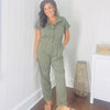 Olive My Utility Jumpsuit