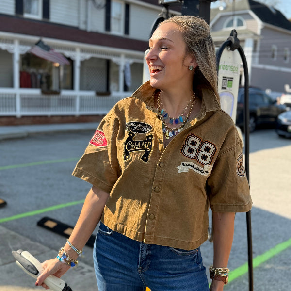 Varsity Patch Shirt 
