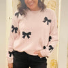 Blush Bow Sweater