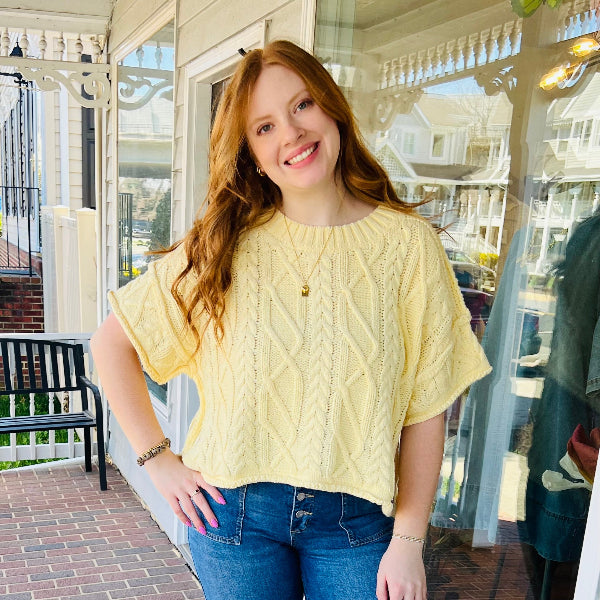 The Yellow Knit