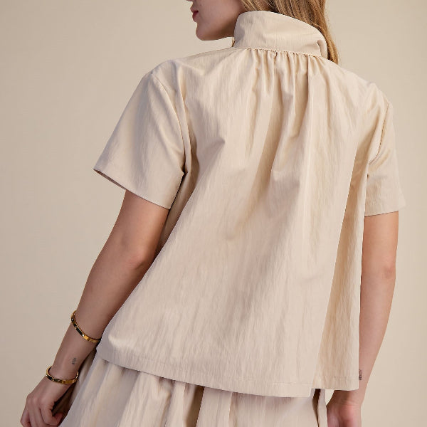Stand Collar Top