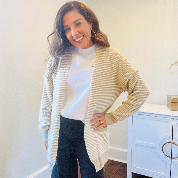 Waffle Wow Cardigan