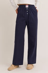 Le Lis Navy Pants