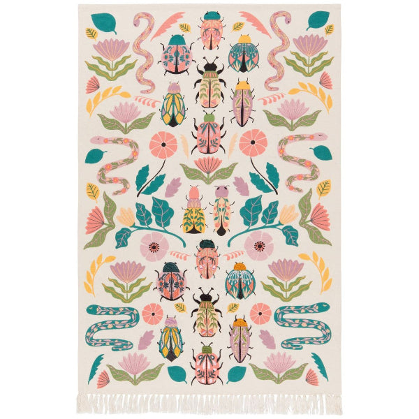 Amulet Embroidered Dishtowel