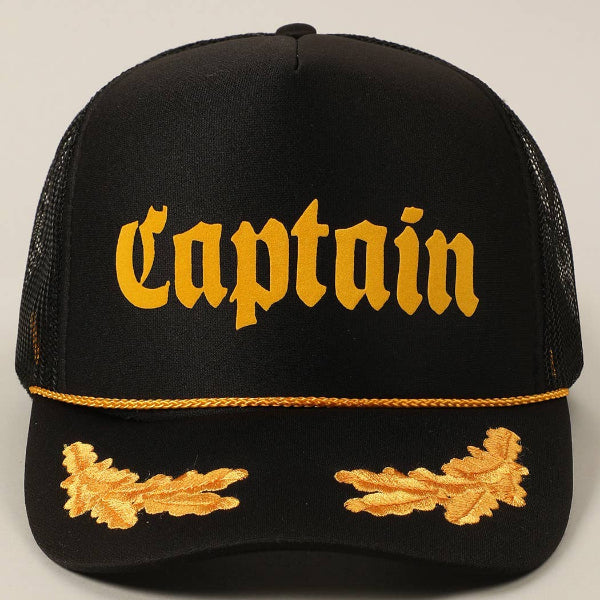 Captain Trucker Hat