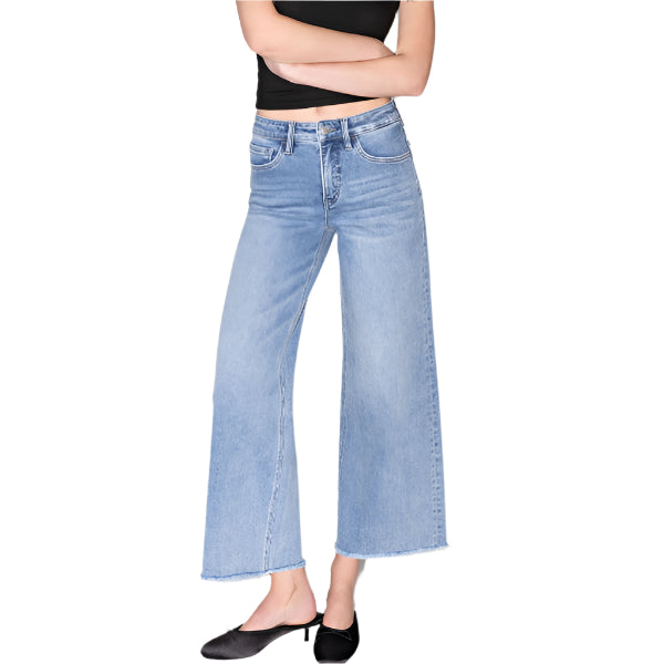 LV Jeans High Rise Ankle Wide