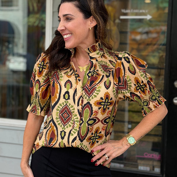 Boho Bazaar Top