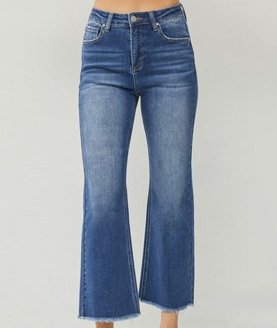 HR Ankle Wide Jeans