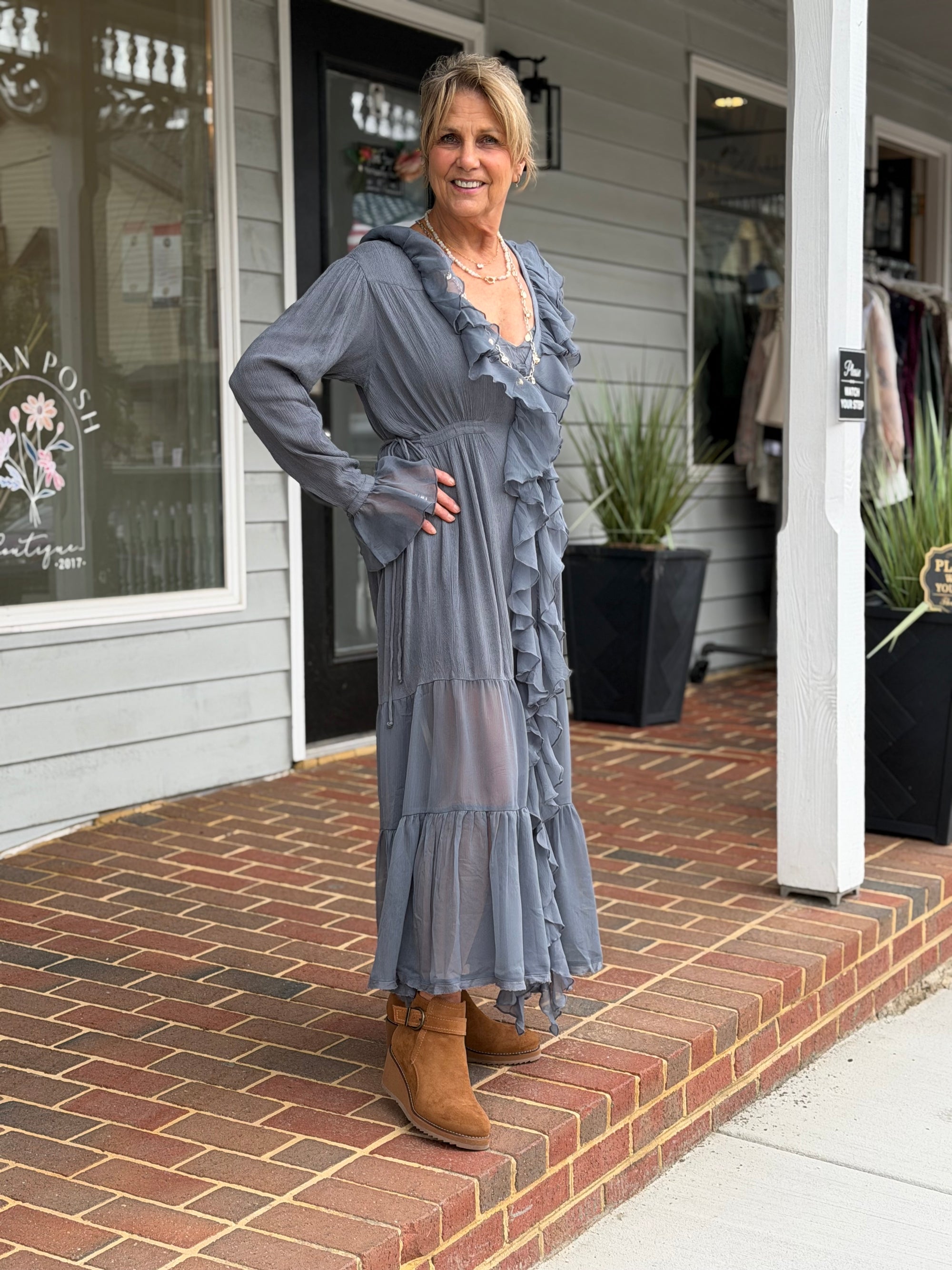 Free People-Isla Midi Dress