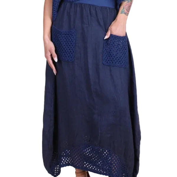The Primavera Linen Skirt