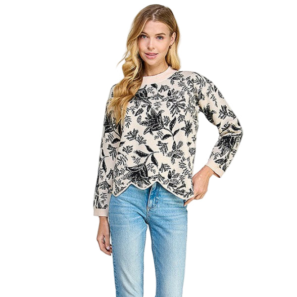 Weekend Bloom Knit Top