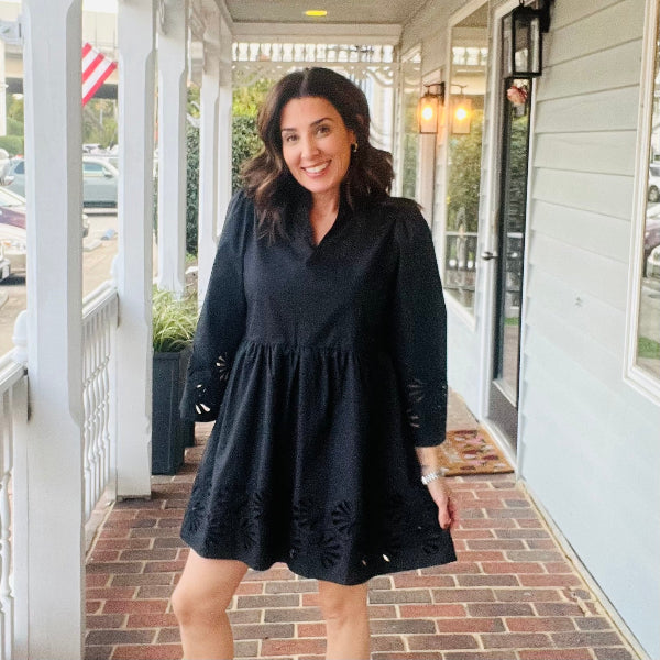 The Opal Eyelet Dress