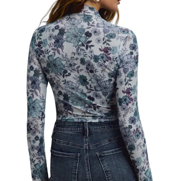 The Sheer Bloom Top