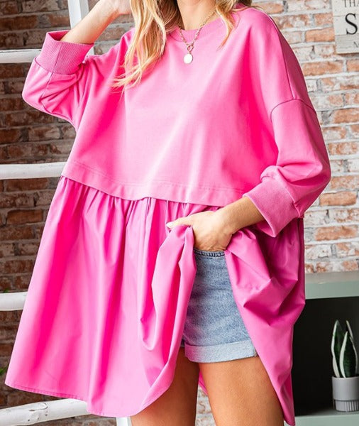Easy Peasy Shirt Dress P