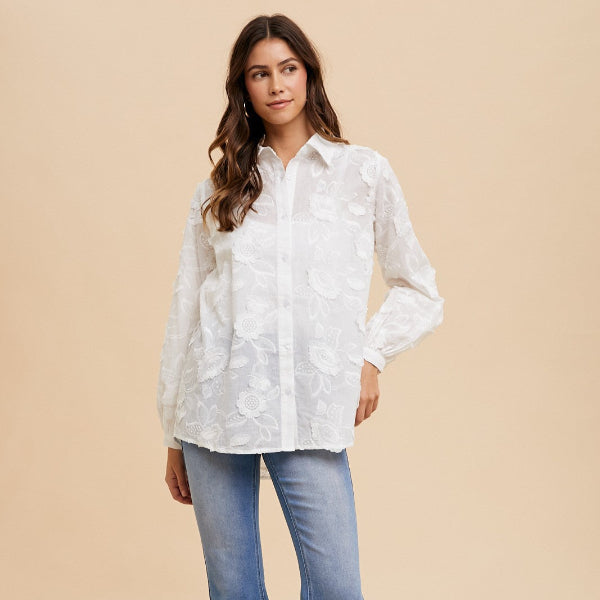 White Whimsy Top