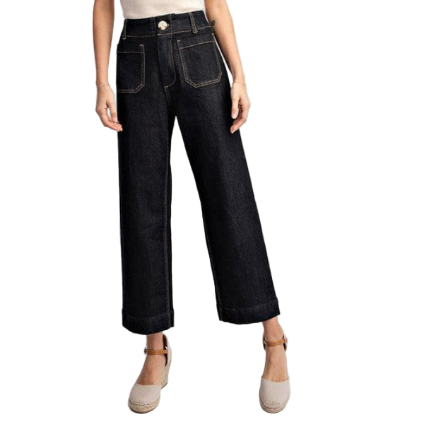 Cityline Cropped Denim Pant