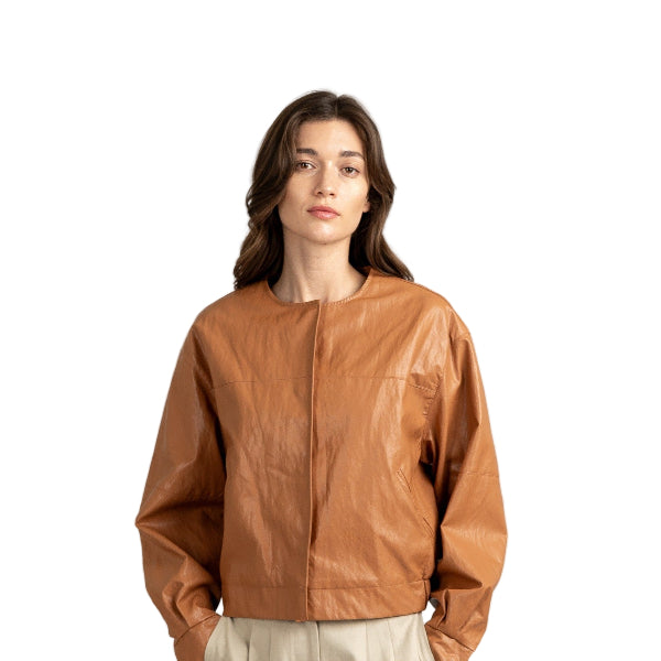 Rustic Rogue Faux Leather Jacket