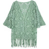 Flower Fringe Cardigan