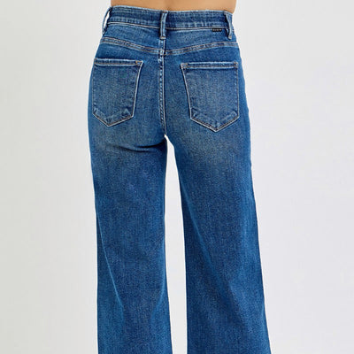 Tummy Control-High Rise Crop Jean