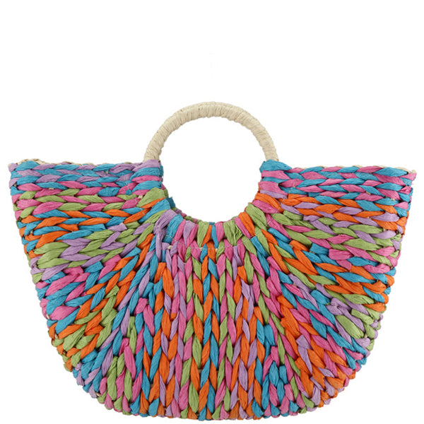 Rainbow Woven Bag