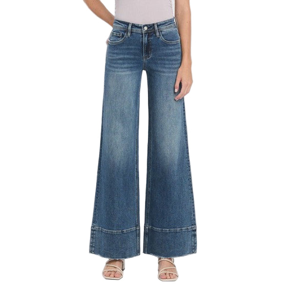 LV  High Rise A-Line Wide Trouser