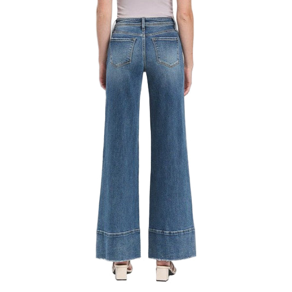 LV  High Rise A-Line Wide Trouser