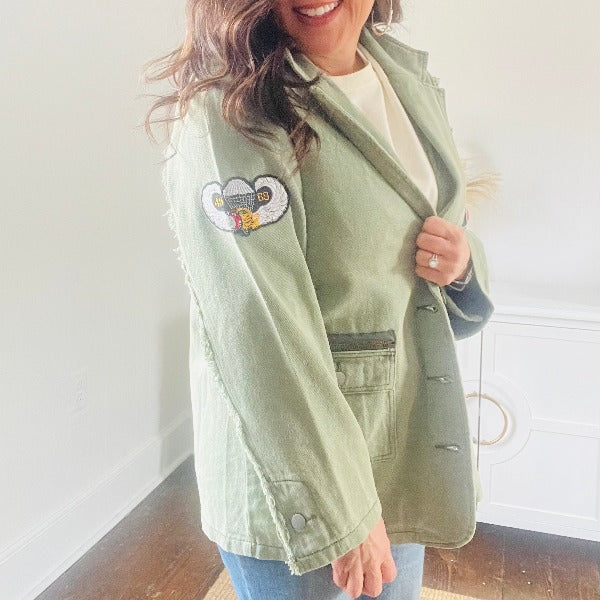 POL Patch Jacket