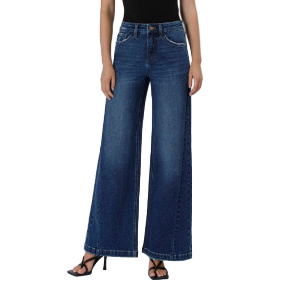 LV  Jeans High Rise Wide Leg