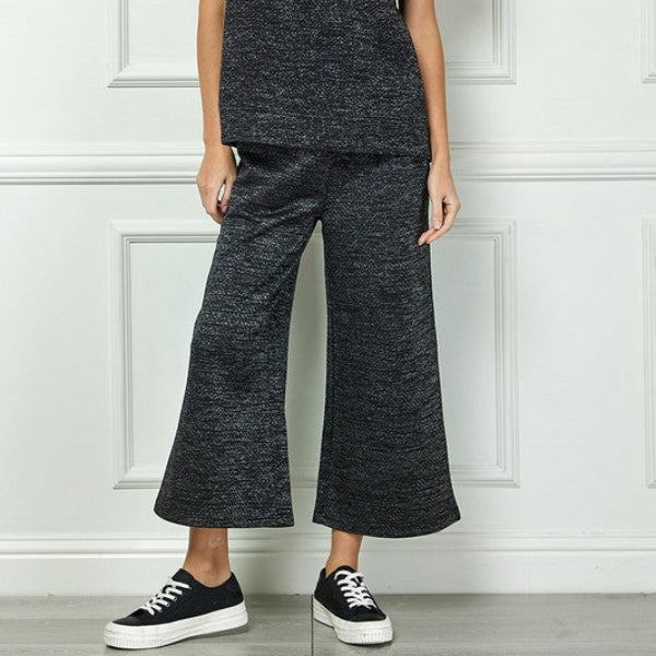 The Lurex Edit Cropped Pant