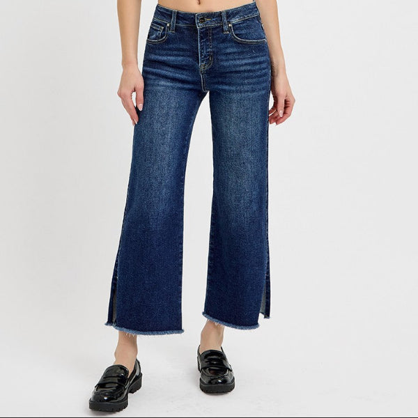 Risen Side Slit Jean