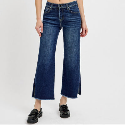 Risen Side Slit Jean