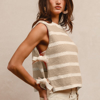 Peaky Neutral Knit