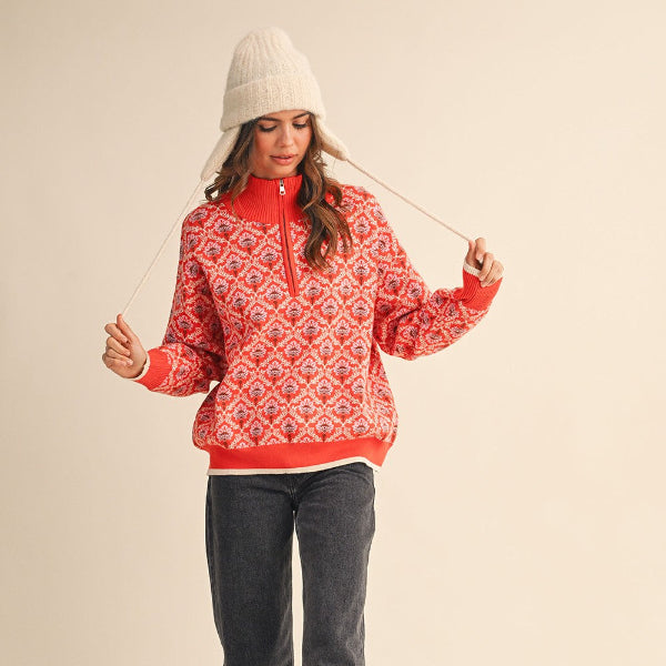 Ski Patrol Pullover Knit