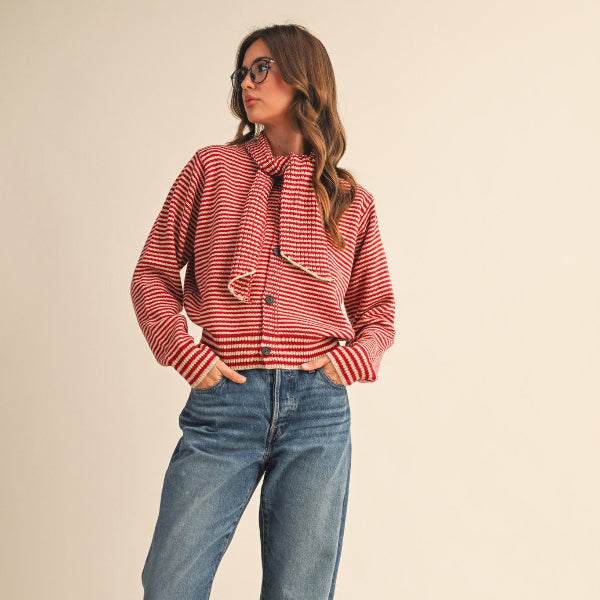 Peppermint Knit Cardigan