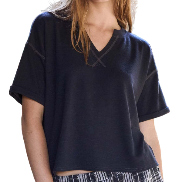 Easy Days V Neck Top